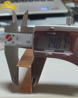 Agrafes de fermeture de carton galvanisées série 32, couronne 15, en acier haute résistance à la rouille pour l'emballage de petites boîtes