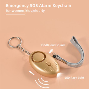 <span class=keywords><strong>Alarma</strong></span> Personal Antiviolación con Llavero, 130dB, SOS, Emergencia, Portátil, Linterna LED, Autodefensa - Product Image 3