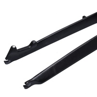 VTT cadre de vélo de route en fibre de carbone 700c frein à disque à travers l'essieu décrochage pour Cruisers BMX vélos pour enfants vélo de piste 29er