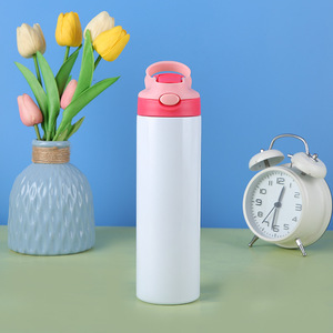 Vaso Térmico de Acero Inoxidable de Doble Pared con Aislamiento al Vacío de 12oz/20oz, para Sublimación, Botella de Agua para Niños - Product Image 5