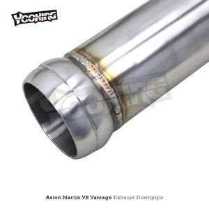 애스턴 마틴 <span class=keywords><strong>V8</strong></span> 밴티지 4.7 2009-2022 SS304 자유 흐름 파이프 머플러 배기 시스템에 대한 사용자 정의 헤더 다운 파이프 프론트 파이프 - Product Image 3