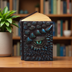 สมุดบันทึก 3 มิติ ลายลายนูน GTB02 งานเรซิ่นใหม่ ของตกแต่งโต๊ะทำงาน สำหรับเป็นของขวัญวันเกิด สมุดลายมังกรเคลื่อนไหวสุดหรู - Product Image 5