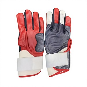 Guantes de Bateo de Béisbol QASWA SPORTS, Diseño Personalizado, Correa Elástica, Cuero Vacuno, Ligeros, Transpirables y Duraderos - Product Image 1