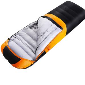 Acampar al aire libre Senderismo Nuevo Saco de dormir de invierno impermeable portátil para adultos Tela de nailon <span class=keywords><strong>con</strong></span> sobre Algodón relleno de pato - Product Image 3