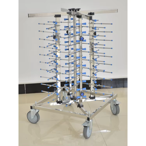 Stainless Steel Dish/pan <b>Trolley</b> Single Layer - Product Image 1