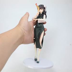 Figura de <span class=keywords><strong>Anime</strong></span>, Chica de Batalla con Cheongsam, Linda Muñeca Taoísta, Modelo de Estatua Coleccionable, Juguete de Regalo - Product Image 3