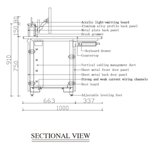 Bảng điều khiển phòng điều khiển nhà máy điện bàn làm việc quản lý khẩn cấp bảng điều khiển trung tâm chỉ huy - Product Image 2