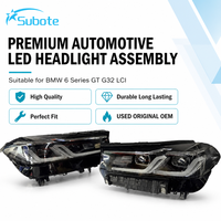 Conjunto de Faro Delantero LED Original Desmontado de Repuesto para BMW Serie 6 GT G32 LCI