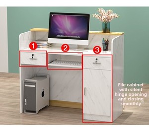 Bàn trang trí đa năng, sang trọng dùng cho lễ tân, văn phòng, bệnh viện, quán bar, khách sạn, phòng khách, xưởng, quầy thu ngân nhỏ - Product Image 5