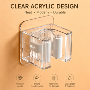 Moderno multifunzionale in acciaio inox plastica supporto <span class=keywords><strong>da</strong></span> parete per il bagno <span class=keywords><strong>balcone</strong></span> mano cuscinetto scopa scopa gancio adesivo strumenti - Product Image 4