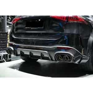 Pièces automobiles en fibre de carbone pour Mercedes-Benz GLE SUV <span class=keywords><strong>63</strong></span>/53/450 2020-2022, kit carrosserie, pare-chocs, calandre, diffuseur arrière - Product Image 5
