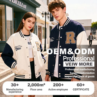Veste de baseball personnalisée avec broderie chenille, manteau chaud et épais de style universitaire pour activités de groupe, production en gros en usine, approvisionnement en vrac