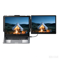 Moniteur portable 14 pouces 1080P IPS FHD LCD le plus populaire de 2026 – Écran double pour ordinateur portable, extension Plug-and-Play, faible lumière bleue pour MacBook