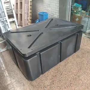 Marine Polyethylene Plastic Pontoon PE Floating Tank Black Floating Pontoon For Dock Modular Pontoon Cube