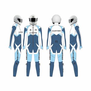 Traje de Carreras de Alta Calidad con Logotipo Personalizado, Cómodo y Transpirable, para Karting - Product Image 2