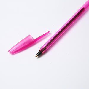 Stylos à bille en gel simples et durables pour le bureau et les étudiants, corps transparent, encre rouge/bleue/noire - Product Image 5