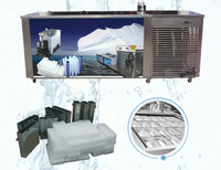 Fabricant de machines à fabriquer des blocs de glace industriels à onduleur, grande machine à fabriquer des briques de glace