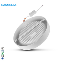 Spot lumineux Led circulaire mince encastrable, sans taille, éclairage d'intérieur, luminaire de plafond, 6 W, 7W, 10W, 15W, 20W, 30W, 40W