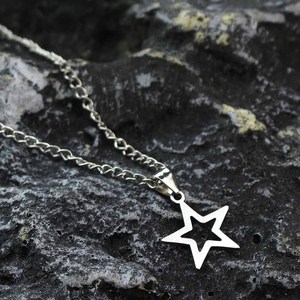 Collana con ciondolo stella moda stile coreano gioielli da donna estetici Punk gioielli gotici Y2K Grunge Rock accessori - Product Image 6