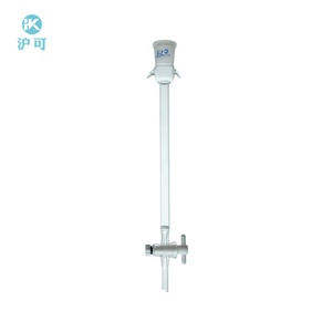Phòng Thí Nghiệm Thủy Tinh Boro 3.3 Cột Sắc Ký Thủy Tinh Với Đĩa Fritted Và PTFE Stopcock Dia13mm-55mm Bên Ngoài - Product Image 2