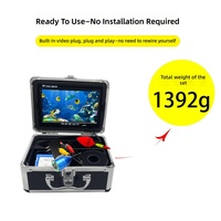 Caméra de pêche sous-marine filaire avec moniteur couleur TFT 5,0 pouces à 360 degrés, sonde LED portable et durable, étanche IP68