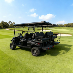 Voiturette de golf électrique neuve de Chine, 5-6 places, surélevée, batterie lithium 60V/70V, haute qualité, longue autonomie, quadricycle 4 roues - Product Image 3