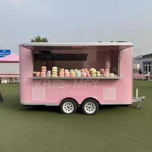 2025 China Manufacture <b>Kitchen</b> Cooking Mobile <b>Cart</b> Ice Cream Food Truck Trailer - Product Image 4