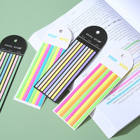 Marque-pages fins Morandi Pastel, onglets autocollants, index colorés, drapeaux, notes autocollantes fluorescentes en PET