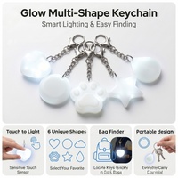 Lampe de sac à main USB LED en forme de cœur, avec capteur automatique, veilleuse portable à activation tactile, mini lampe pour sac à main pour femmes, accessoires de sac