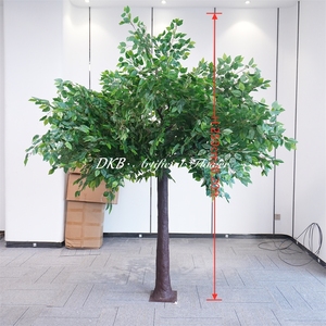 Artificial Banyan <b>Tree</b> Plant <b>Plastic</b> Artificial Ficus <b>Tree</b> Simulation for Living Room & Office Decoration - Product Image 2