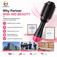 Brosse Sèche-Cheveux OEM/ODM Silencieuse Multifonction pour Coiffage, Brosse Soufflante, Brosse Sèche-Cheveux, Bouclage et Lissage