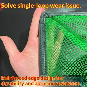 Equipo de pesca al aire libre, red de pesca de camarones, herramienta de pesca multifunción, alta resistencia, resistente a la abrasión, 60cm x 35cm para peces pequeños - Product Image 4