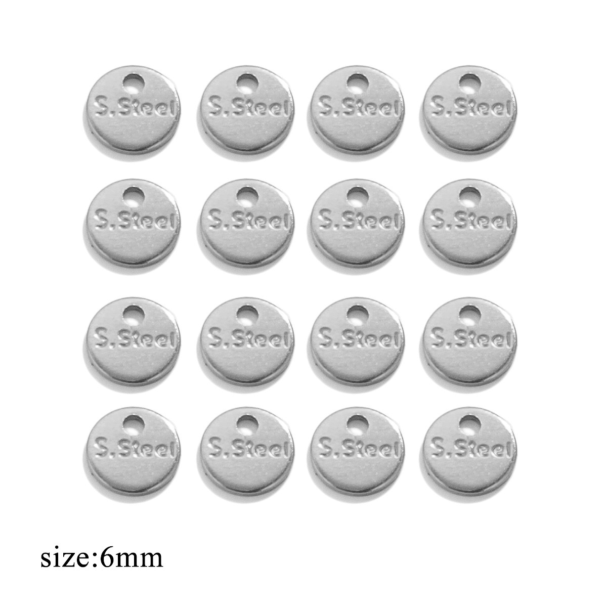Steel color-6mm engraving S.STTE