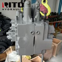 Ensemble de soupape de commande principale RITO 4606144 pour excavatrices ZX200-3 ZX210-3 ZX240-3 – Distributeur hydraulique remis à neuf pour excavatrice
