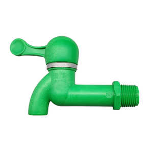Ready to Ship Cheap Price Wall Mounted Single <b>Handle</b> Green Faucet Basin Tap in China - Product Image 1