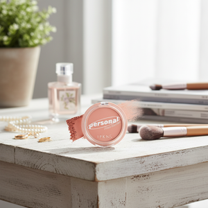 Warm Coral Collection Big Lip Perfume Powder Blusher Palette 5g Net WT Características Pigmentos químicos - Product Image 3