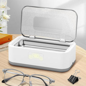 Nettoyeur à ultrasons pour lunettes et bijoux 40W A8 49kHz avec source d'alimentation électrique, temps de nettoyage réglable 0~600s - Product Image 6