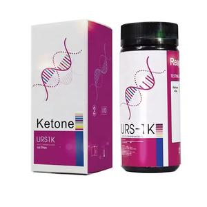 Tiras de prueba de cetona extralargas 150 con prueba de orina <span class=keywords><strong>Keto</strong></span> para examen de agudeza visual en dietas cetogénicas y bajas en carbohidratos - Product Image 2