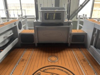 Bateau de pêche en aluminium de luxe Gospel Yacht de 25 pieds (7,5 m) avec toit rigide en aluminium soudé, cabine offshore, en vente