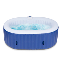 Baignoire gonflable de spa de haute qualité, jacuzzi électrique avec PVC laminé, 2 personnes, capacité de 550 L, utilisation intérieure et extérieure