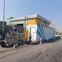Station de traitement des eaux usées industrielles intégrée 10-500m3/jour pour l'abattage, l'élevage et l'industrie de la restauration rapide