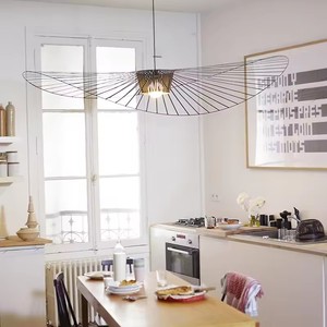 Lampadario LED Moderno all'Ingrosso, Lampada <span class=keywords><strong>a</strong></span> <span class=keywords><strong>Sospensione</strong></span> di Design Nordico per Sala <span class=keywords><strong>da</strong></span> Pranzo, Cucina, Soggiorno, <span class=keywords><strong>Camera</strong></span> <span class=keywords><strong>da</strong></span> <span class=keywords><strong>Letto</strong></span>, Lampadario in Tessuto - Product Image 6