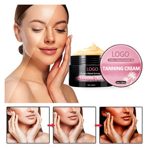 Etiqueta privada Buen proveedor Premium Face Body Sun Accelerator <span class=keywords><strong>Bronceador</strong></span> para exteriores para <span class=keywords><strong>solarium</strong></span> Sunbed Crema autobronceadora vegana - Product Image 4