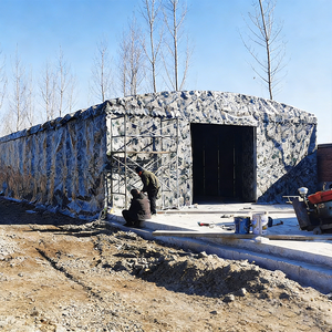 Auvent télescopique mobile enroulable, double PVC imperméable, abri de stationnement extérieur quatre saisons, grande tente pour chantier de construction - Product Image 2