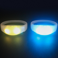 Bracelet-montre LED à activation sonore, prix d'usine, idéal pour les souvenirs de mariage - Étanche et durable