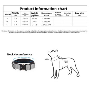 Collare tattico Anti-esplosione Anti-fuga per <span class=keywords><strong>cani</strong></span> di piccola taglia Golden Retriever Border Collie - Product Image 3