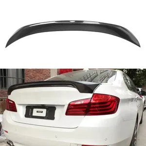 Cánh Gió Cho BMW 5 Series F10/F18 Cánh Gió 2010 -- 2016 Năm Cánh Sau Bằng Sợi Carbon Bóng Thực Bộ Phụ Kiện Thể Thao Phong Cách HM