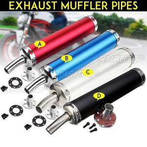 290mm Universal <b>Motorcycle</b> <b>Exhaust</b> Muffler Pipe Stainless Steel <b>Exhaust</b> Tip for 49cc 50cc Scooter Dirt Pit Bike ATV Quad - Product Image 2