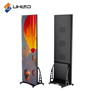 Écran d'affichage LED mobile d'intérieur UHLED P2.5 4G WIFI écran d'affichage vidéo LED publicitaire sans fil polychrome HD - Product Image 2