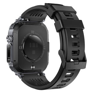 2025 S320B akıllı saat el feneri ile 2.02 ''açık spor Fitness takip chazı BT çağrı 30M su geçirmez erkekler için Relojes Smartwatch - Product Image 5